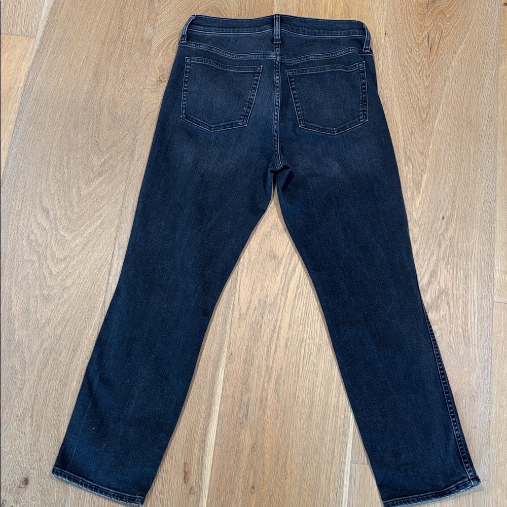 J Crew Vintage Slim Straight Jeans | 29 | Charcoal Wash | Contemporary | Midrise - Picture 2 of 9